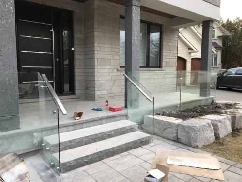 Modern Glass Railings for Interior Spaces