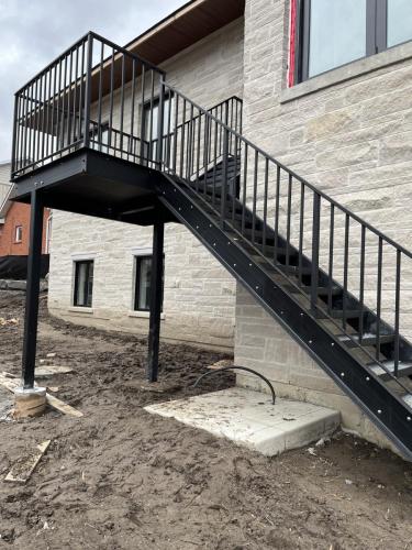 Safety-First Metal Handrails for Security