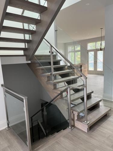 Panoramic Indoor Staircase View
