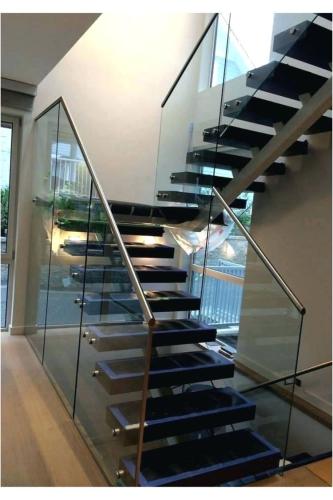 Monochrome Elegance Staircase